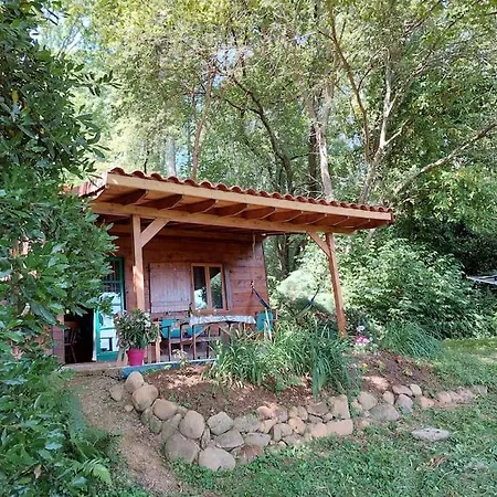 Chalet Dans Les Bois Avec Vue Sur Les Pyrenees *